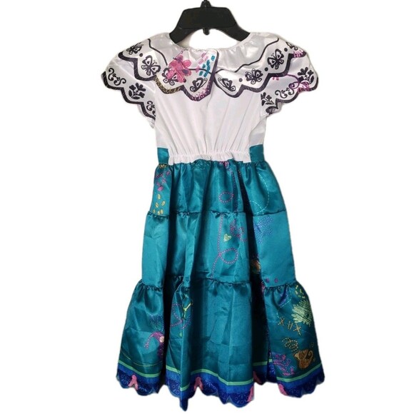 Disney Encanto Mirabel Halloween Dress Up Costume Girls 4-6x Jakks Pacific - Picture 6 of 7